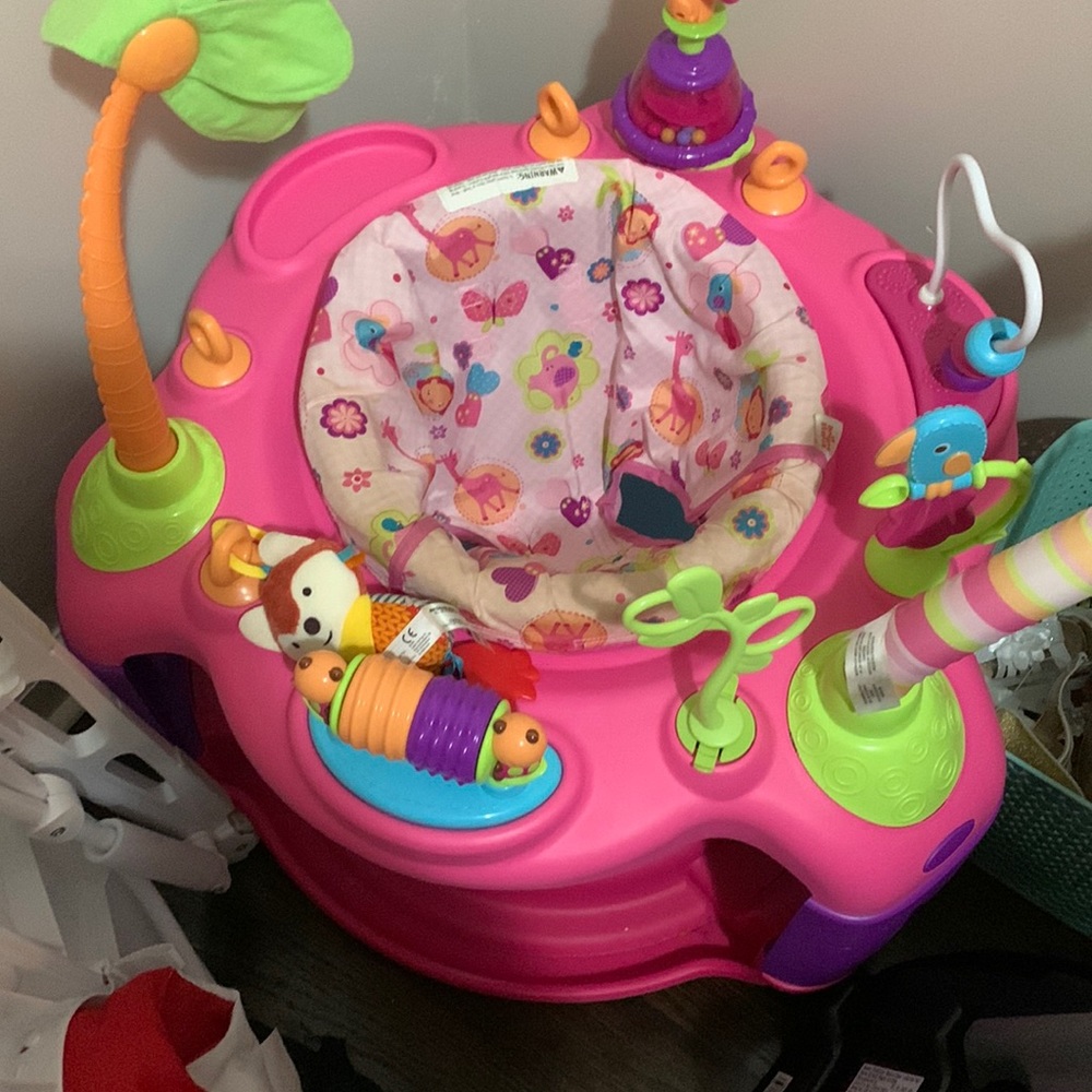 Bouncer for a baby girl